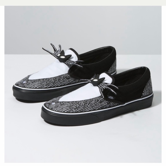 Vans Shoes - Vans Nightmare Before Xmas Jack Skellington Slipon